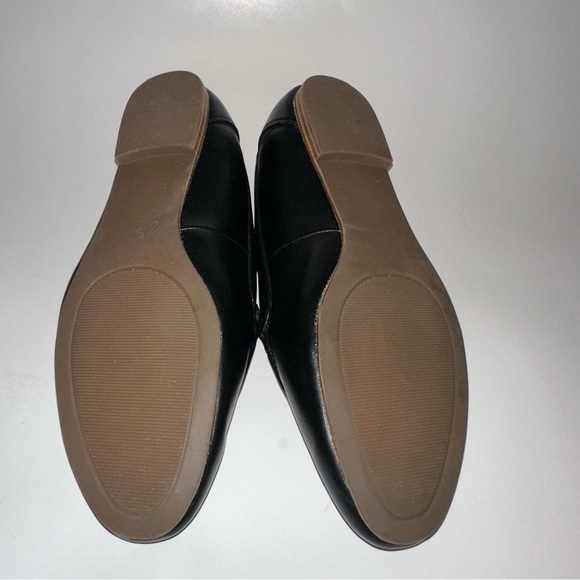 Chaps Womans Black Slip-On Flat Loafers Shoes Size 7 M Casual Comfy Almond Toe - Picture 9 of 10